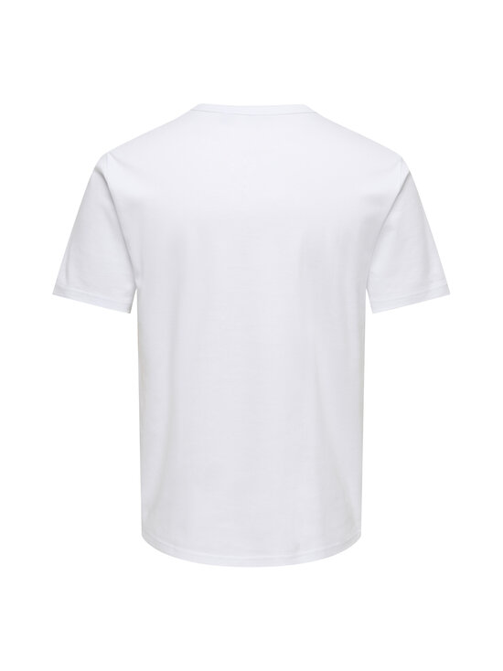 Only & Sons - T-särk OnsSage Life Regular - BRIGHT WHITE | Stockmann - photo 2