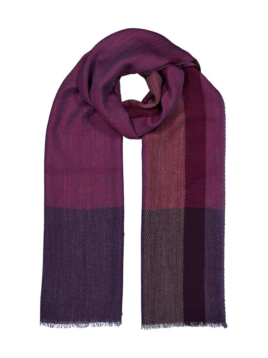 A+more - Anna vilnas šalle 70 x 180 cm - PURPLE/RED/BROWN 1 | Stockmann - photo 1
