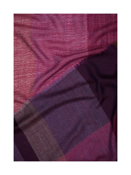 A+more - Anna vilnas šalle 70 x 180 cm - PURPLE/RED/BROWN 1 | Stockmann - photo 2