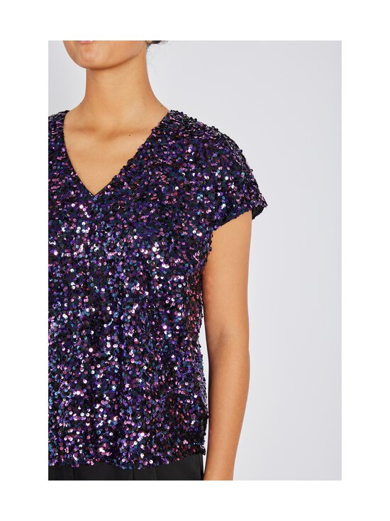 BRUUNS BAZAAR - Aureabbmarlee-paljettipusero - AUBERGINE | Stockmann - photo 5