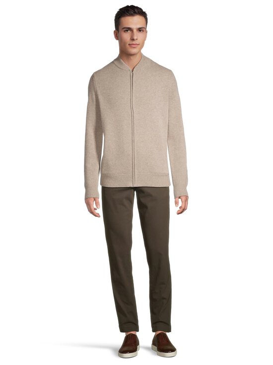 ESSENTIALS by Stockmann - Nolan-merinoneuletakki - NUTRIA MEL. WX2100109 | Stockmann - photo 2