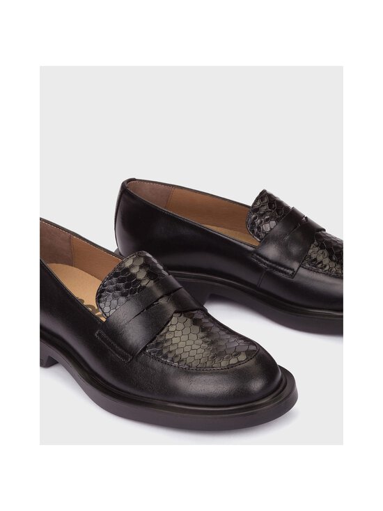 Wonders - Croco Top -loaferit - OREGONLUX NEGRO/ DOLMEN NEGRO | Stockmann - photo 7