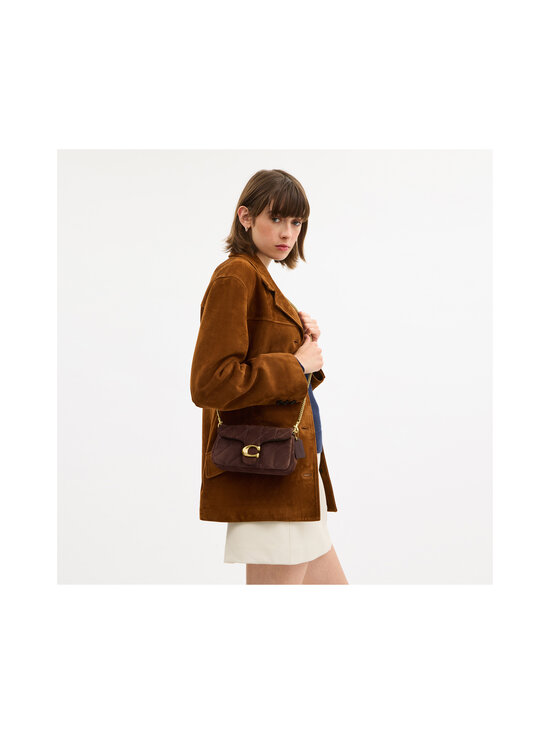 Coach - Quilted Tabby Chain Crossbody -mokkanahkalaukku - B4/DARK CHOCOLATE | Stockmann - photo 2