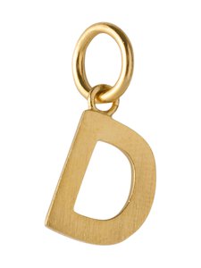 Pernille Corydon - Kulon Love Letter D - GOLD PLATED | Stockmann