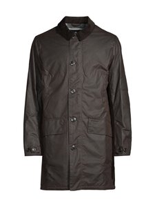 Barbour - Wax Mac -kevyttakki - BR91 DARK BROWN/MIDNIGHT OAK | Stockmann