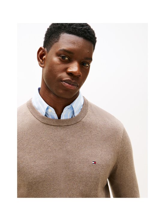 Tommy Hilfiger - Pima Organic Cotton Cashmere džemperis - HI3 COASTAL TAUPE HEATHER | Stockmann - photo 5