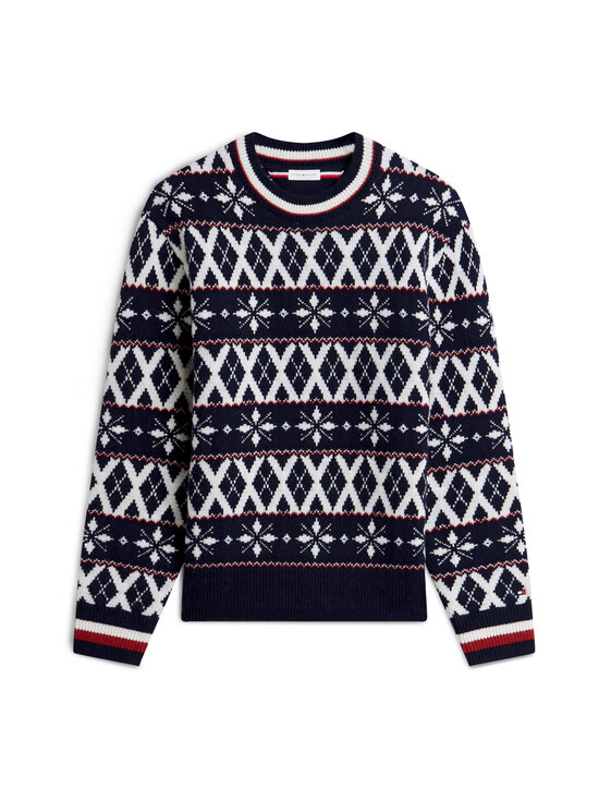 Tommy Hilfiger - Fair Isle -neule - DW5 NAVY BLUE/IVORY/REGATTA/TAWNY | Stockmann - photo 1