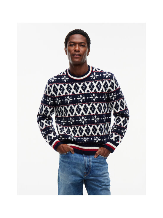 Tommy Hilfiger - Fair Isle -neule - DW5 NAVY BLUE/IVORY/REGATTA/TAWNY | Stockmann - photo 3