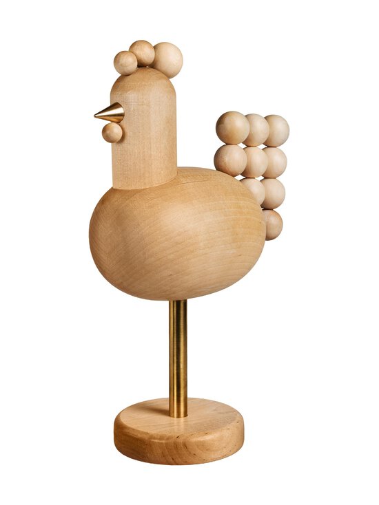 Aarikka - Kukko-veistos 25.5 cm - U300 VARNISHED WOOD | Stockmann - photo 1
