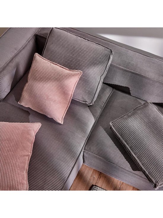 Kave Home - Blok-divaanisohva harmaa vakosametti L 240 cm/vasen - GREY | Stockmann - photo 7
