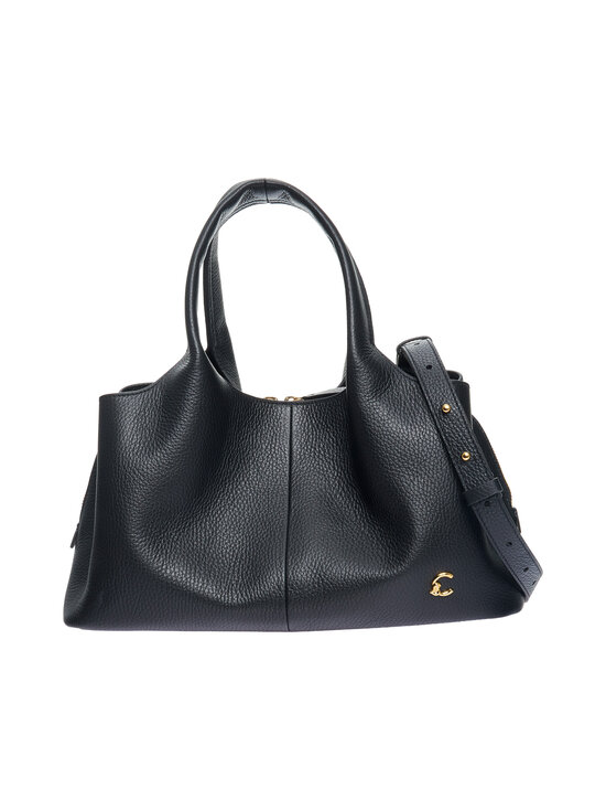 Coccinelle - Nell Grained Leather -käsilaukku - 001 NOIR | Stockmann - photo 1