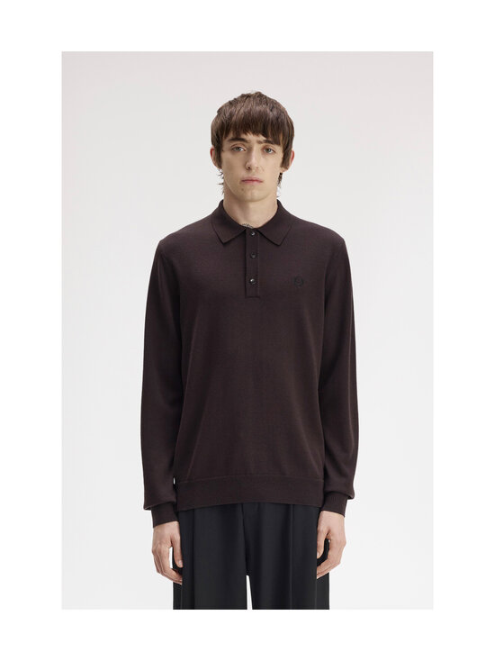 Fred Perry - Classic-pikeeneule - 33C RICH BROWN | Stockmann - photo 3
