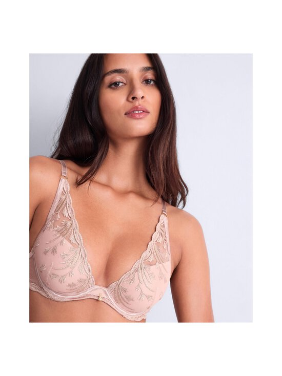 Aubade - Cosmic Romance Plunge -rintaliivit - SAND ROSE | Stockmann - photo 4