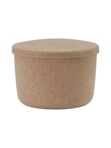 Normann Copenhagen - Hide Storage Pouf Small -säilytysjakkara Ø52,5 cm - SAND Normann Copenhagen - Hide Storage Pouf Small -säilytysjakkara Ø52,5 cm - SAND | Stockmann