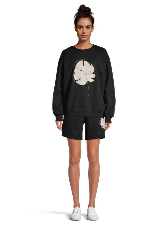 Pure Waste - Monstera Sweatshirt - BLACK - photo 2 Pure Waste - Monstera Sweatshirt - BLACK | Stockmann - photo 2