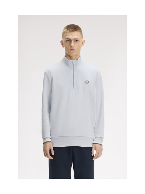 Fred Perry - Half Zip -paita - DUSKY BLUE / ECRU / LAUREL WRE | Stockmann - photo 3