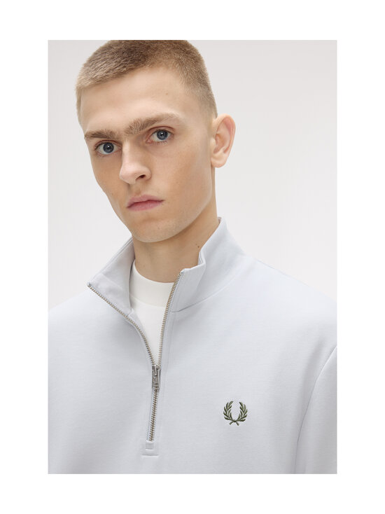 Fred Perry - Half Zip -paita - DUSKY BLUE / ECRU / LAUREL WRE | Stockmann - photo 6