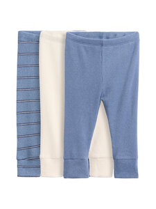 GAP - Soft Waffle Knit -leggingsit 3-pack - BAINBRIDGE BLUE | Stockmann