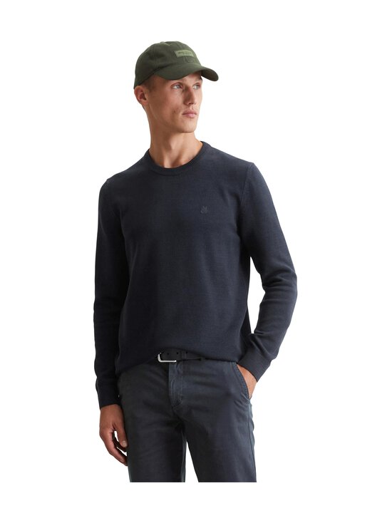 Marc O'Polo - Piqué Structure -puuvillaneule - 898 DARK NAVY - photo 2 Marc O'Polo - Piqué Structure -puuvillaneule - 898 DARK NAVY | Stockmann - photo 2