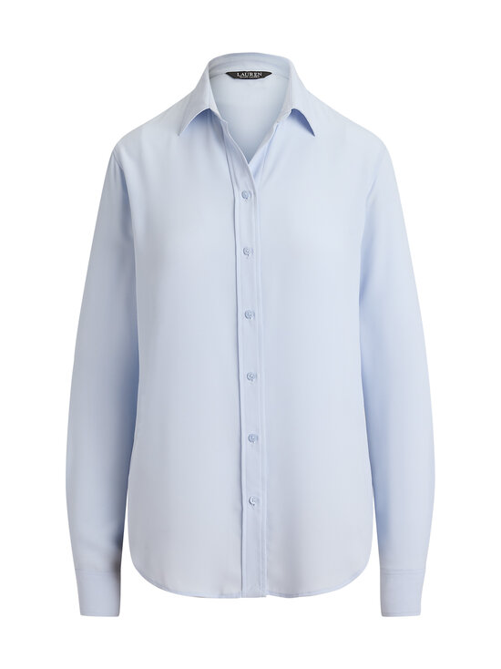 Lauren Ralph Lauren - Woven Sport kreklblūze - 500 ICY BLUE | Stockmann - photo 1