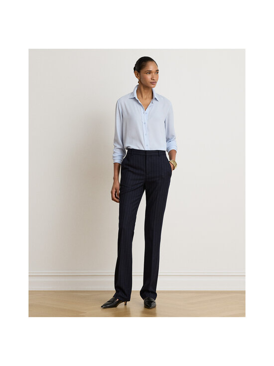 Lauren Ralph Lauren - Woven Sport kreklblūze - 500 ICY BLUE | Stockmann - photo 3