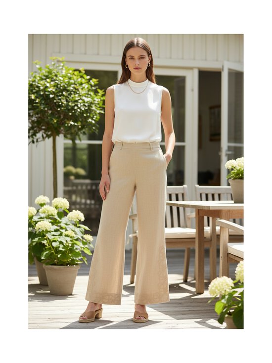 By Malene Birger - Michelle-housut - 1Y4 OLD BEIGE | Stockmann - photo 5