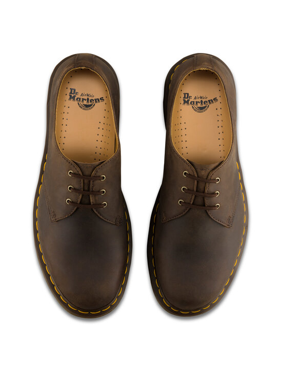 Dr. Martens - 1467 Crazy Horse -nahkakengät - DARK BROWN | Stockmann - photo 4