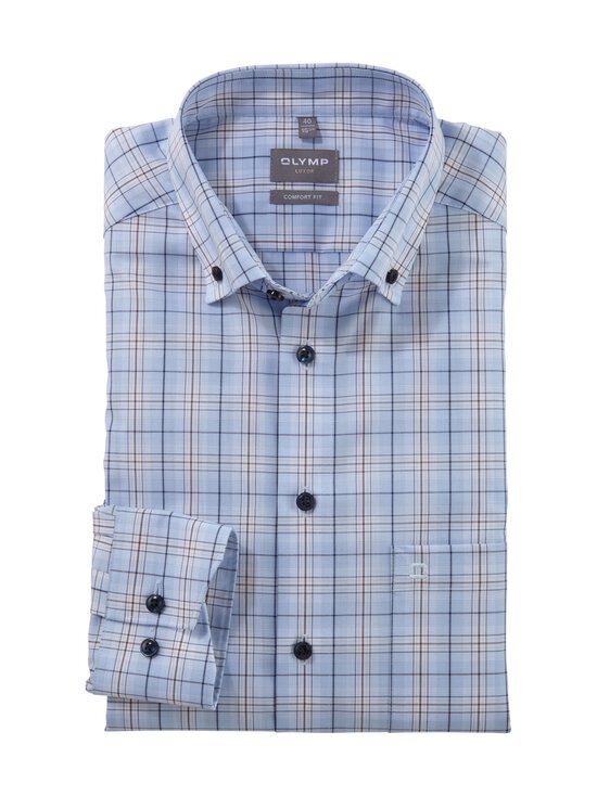 Olymp - Comfort Fit Check -kauluspaita - 11 BLEU - photo 1 Olymp - Comfort Fit Check -kauluspaita - 11 BLEU | Stockmann - photo 1