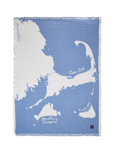 Lexington - Pleed Map Jacquard - 5600 BLUE/WHITE | Stockmann