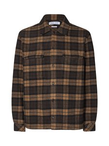 Samsoe Samsoe - Sacastor Overshirt krekls - TURKISH COFFEE CH. Samsoe Samsoe - Sacastor Overshirt krekls - TURKISH COFFEE CH. | Stockmann