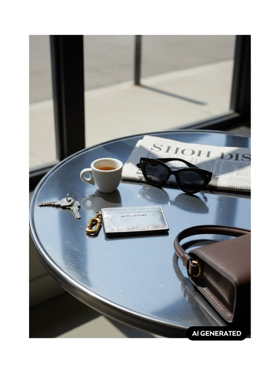 Marc Jacobs - Kaarditasku The Card Case - 040 SILVER | Stockmann - photo 4