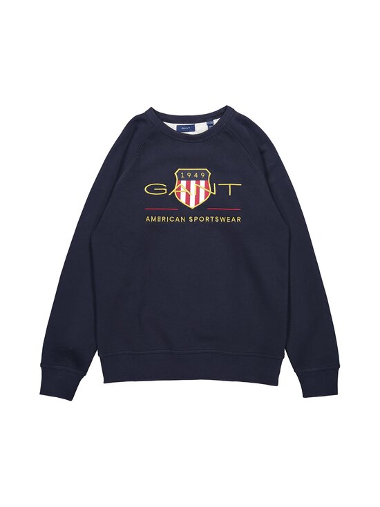 ARCHIVE SHIELD C-NECK -collegepaita