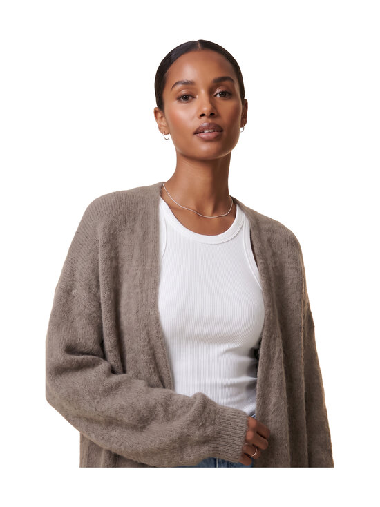 AMERICANDREAMS - June Long Alpaca -neuletakki - LIGHT TAUPE | Stockmann - photo 4