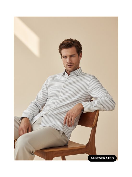 BOSS - Hank krekls - 275 LIGHT BEIGE | Stockmann - photo 5