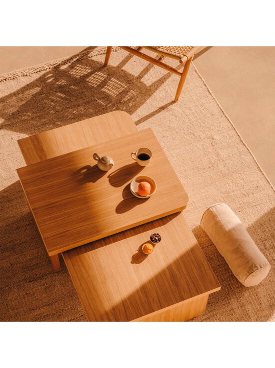 Kave Home - Oaq-sohvapöydät 2 kpl tammi - BEIGE | Stockmann - photo 7