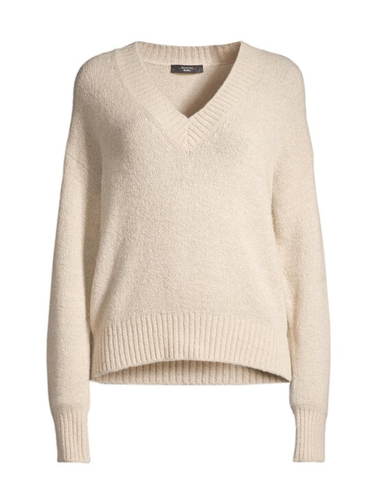 Max Mara Weekend - Visita V-neck -neule - 002 SAND - photo 1 Max Mara Weekend - Visita V-neck -neule - 002 SAND | Stockmann - photo 1