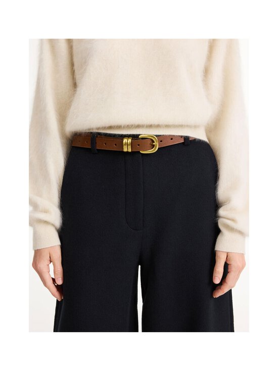 By Malene Birger - Zoilo-nahkavyö - 10N DARK BROWN | Stockmann - photo 2