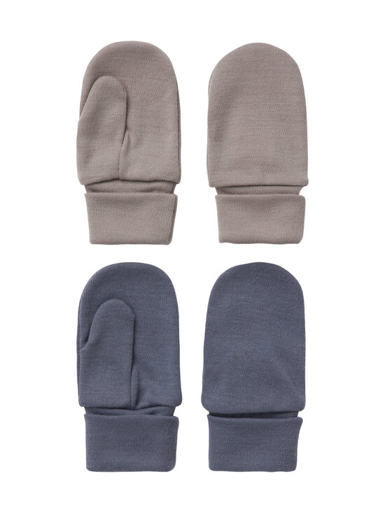 Name It - NmmWillit merīnvilnas dūraiņi 2 gab. - SATELLITE PACK:2P SATELITE + FOLKSTONE GREY | Stockmann - photo 1