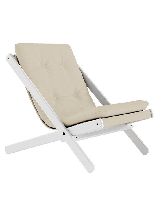Karup - Boogie-nojatuoli beige/white - BEIGE | Stockmann - photo 1