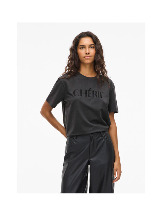 Vila - Vinora t-krekls - OBSIDIAN PRINT:CHÉRIE | Stockmann - photo 3