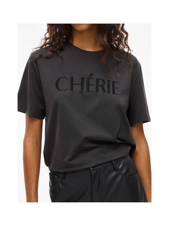 Vila - Vinora t-krekls - OBSIDIAN PRINT:CHÉRIE | Stockmann - photo 6