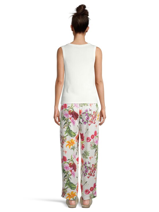 A+more - Claire-satiinihousut - WHITE COMB. | Stockmann - photo 4