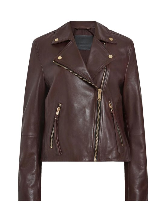 Allsaints - Nahktagi Dalby biker - OXBLOOD RED - photo 1 Allsaints - Nahktagi Dalby biker - OXBLOOD RED | Stockmann - photo 1