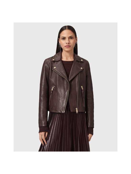 Allsaints - Nahktagi Dalby biker - OXBLOOD RED - photo 2 Allsaints - Nahktagi Dalby biker - OXBLOOD RED | Stockmann - photo 2