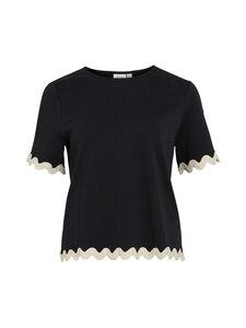 Vila - Vicalisa O-Neck -paita - BLACK BEAUTY DETAIL:BIRCH | Stockmann