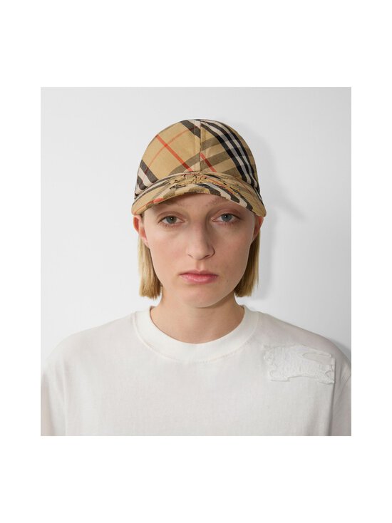 Burberry - Check Baseball -lippalakki - B9368 SAND IP CHECK | Stockmann - photo 4