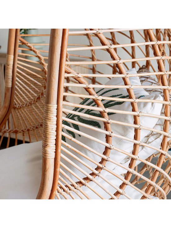 Kave Home - Ekaterina-riipputuoli rottinki/valkoinen - BROWN | Stockmann - photo 9