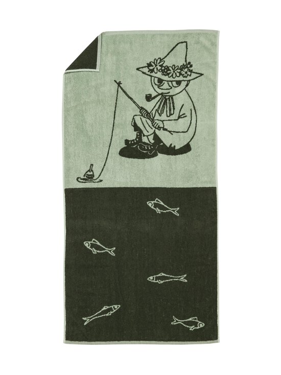 Moomin Arabia - Muumi Nuuskamuikkunen vannas dvielis 70 x 140 cm - MULTICOLOR | Stockmann - photo 1