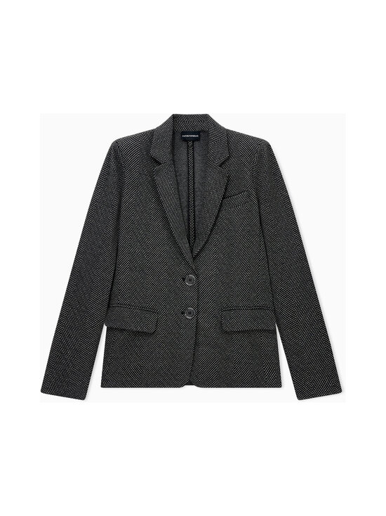Emporio Armani - Herringbone-bleiseri - AF25799 FC026 FANCY BLACK/WHITE | Stockmann - photo 1
