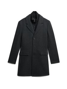 Superdry - Tailored 2 In 1 Town -villakangastakki - GAQ DARK GREY HERRINGBONE | Stockmann